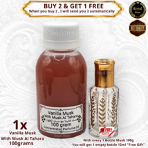 1x Vanilla Musk Al Tahara 100g White Thick Pure Perfume Oil فانيلا مسك... - £19.43 GBP