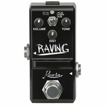Rowin LN-305 RAVING Nano Heavy metal distortion Electric Guitar Effect Pedal New - £23.34 GBP