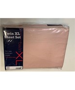 Sanders Microfiber 3-Pc. Solid Sheet Set, Blushed,  Twin XL - $327.69 MXN