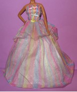 Barbie Model Muse Birthday Wishes 2020 2019 Rainbow Doll Gown Signature ... - £19.95 GBP