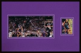 Derek Fisher Signed Framed 11x17 Photo Display SB The Shot Lakers - £77.89 GBP