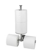 Double Toilet Paper Holder with Shelf Wall Mount 304 Stainless Steel - $205.49 MXN Double Toilet Paper Holder with Shelf Wall Mount 304 Stainless Steel - $205.49 MXN
