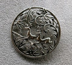 Vtg Sarah Coventry &quot;Woodland Flight&quot; Scene (1958) Brooch Fashion Jewelry... - $280.63 MXN