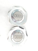 2 wheel center hub cap A4 AUDI 2008-2011 OEM P.N. 8j0.601.165.a  - £34.08 GBP