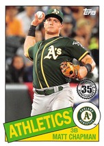 2020 Topps 1985 #85-78 Matt Chapman Oakland Athletics ⚾ - £0.66 GBP