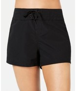 MSRP $30 Island Escape Boardshorts Black Women&#39;s Swimsuit Size 8 - $344.08 MXN