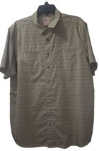 5.11 Tactical Men’s Button/Snap Up Shirt Size Large Short Sleeve Zip *Mi... - £11.47 GBP