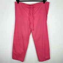 Dickies Solid Pink Scrub Pants Bottoms Size Medium M - $6.92