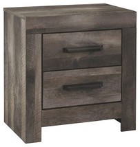 Wynnlow - Gray - Two Drawer Night Stand - $157.00