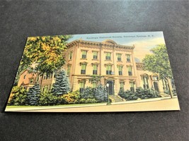Saratoga Historical Society-Saratoga Springs, New York-Unposted 1940s Postcard. - £6.01 GBP