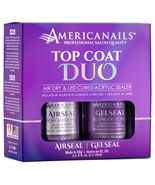 Americanails Top Coat Duo | AirSeal + GelSeal .5oz - $48.02 CAD