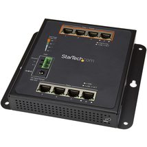 StarTech.com Industrial 8 Port Gigabit PoE+ Switch w/2 SFP MSA Slots - 30W - Lay - £417.67 GBP