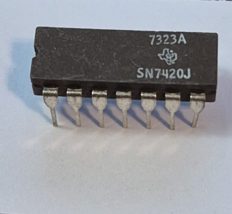 SN7420J 7420J DUAL 4-INPUT NAND GATE NOS SN7420 INTEGRATED CIRCUIT - $1.60 CAD