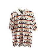 Vintage Florida Gators All Over Print Polo Shirt Chiliwear Cotton NCAA Large - $30.60