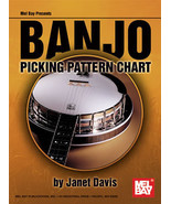 Banjo Picking Pattern Chart/Bluegrass/Janet Davis - $8.99