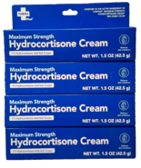 4 X Thera Plus Maximum Strength Hydrocortisone Cream Anti-Itch Cream 1.5... - $433.65 MXN