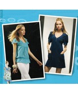 Juniors Teens Project Runway Retro Dress Mini-Dress Tunic Top Sew Patter... - €10,17 EUR