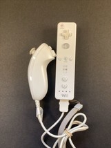Official Nintendo Brand White Wiimote &amp; Nunchuk for Wii Remote Nunchuck ... - $12.86