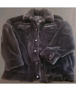 UGG Frankie Faux Fur Trucker Jacket Womens Size Small Ink $228 New - $2,718.14 MXN
