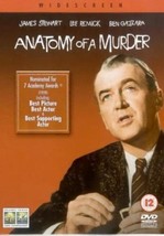 Anatomy Of A Murder DVD (2001) James Stewart, Preminger (DIR) Cert 12 Pre-Owned  - £15.00 GBP