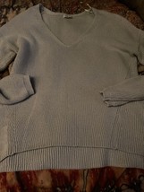 Gentle Fawn Lovely Sage Green  Knitted Pull Over Sweater  Size S - £11.86 GBP