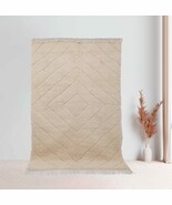 KENZADI Authentic Handmade Beni Ouarain Rug 6x10 feet Classic Moroccan B... - $1,089.63 CAD