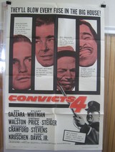 CONVICTS 4-JOHN RESKO-BEN GAZZARA-ROD STEIGER-CLUB 1962 VG - £24.91 GBP