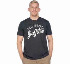 New Fuji Sports BJJ Flow Jiu-Jitsu Mens T-Shirt T Tee Shirt - Grey - $24.99