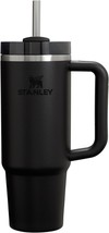Stanley Quencher H2.0 Tumbler With Handle And Straw 30 Oz |, Free | Blac... - $45.95