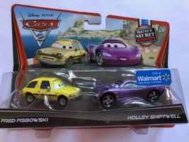 Disney Pixar Cars 2-pack Fred Fisbowski &amp; Holley Shiftwell - £79.69 GBP