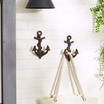 Anchor With Rope Wall Hook SET/2 - £25.89 GBP