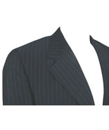 NEW Paul Smith Linen &amp; Silk Sportcoat! 44 e 54  ITALY  Slim Fit  Navy Pi... - $601.77 CAD