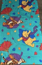 Vintage Winnie the Pooh The Blustery Day Curtain Panel 40x65 - £9.48 GBP