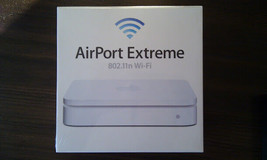 Apple AirPort Extreme 2nd Gen Wireless N Router, MB053LL/A (Worldwide Shipping) - $178.19