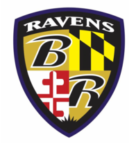 5&quot; baltimore ravens bumper sticker decal usa made - £20.62 GBP