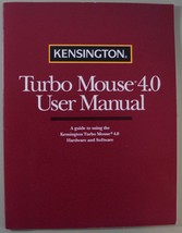 Kensington Turbo Mouse 4.0 User Manual - $16.80