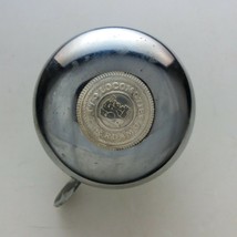 Bicycle bell Locomotief chromed silver bring bring sound for vintage bic... - $40.00
