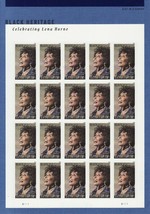 Lena Horne Pane of Twenty  -  Postage Stamps Scott 5259 - £21.54 GBP