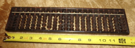 vintage 21 digit wood + metal abacus in nice shape used - $19.79