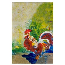 Betsy Drake Red Rooster Guest Towel - £27.16 GBP