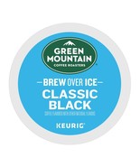 Green Mountain Coffee Roasters Brew Over Ice Classic Black 72 K Cups - B... - €25,48 EUR