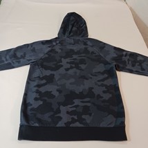 ALL IN MOTION Men's Cotton Blend Blue Camoflauge Hooded Pullover Sweatshirt Sz S image 10