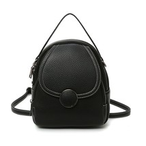 New Designer Fashion Women Leather Backpack Mini Soft Touch Multi-Functi... - £44.22 GBP