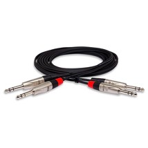 Hss-005X2 Dual Rean 1/4" Trs Pro Stereo Interconnect Cable, 5 Feet - £31.81 GBP