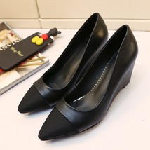 EGONERY Spring New Fashion Women Pumps Outside High Heels Pointed Toe Mixed Colo - £53.73 GBP