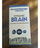 Stonehenge Dynamic Brain Supplement Memory Focus 60 Caps Brand New - £63.86 GBP