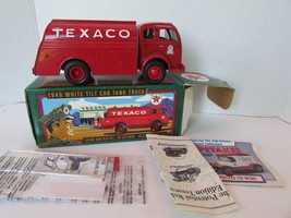 Ertl Diecast F950 1949 White Tilt Cab Tank Truck Texaco Red 1996 #13 - £11.08 GBP