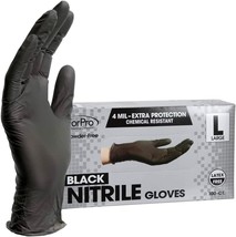 ForPro Disposable Nitrile Gloves, Chemical Resistant, Powder-Free, Latex-Free, N - £19.23 GBP