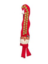 Cloth Snowman Advent Christmas Calendar 38&quot; - £15.52 GBP
