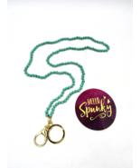 SPUNKYsoul Pretty Cute Lanyard Necklace for ID Badge Key Keychain with B... - £13.38 GBP